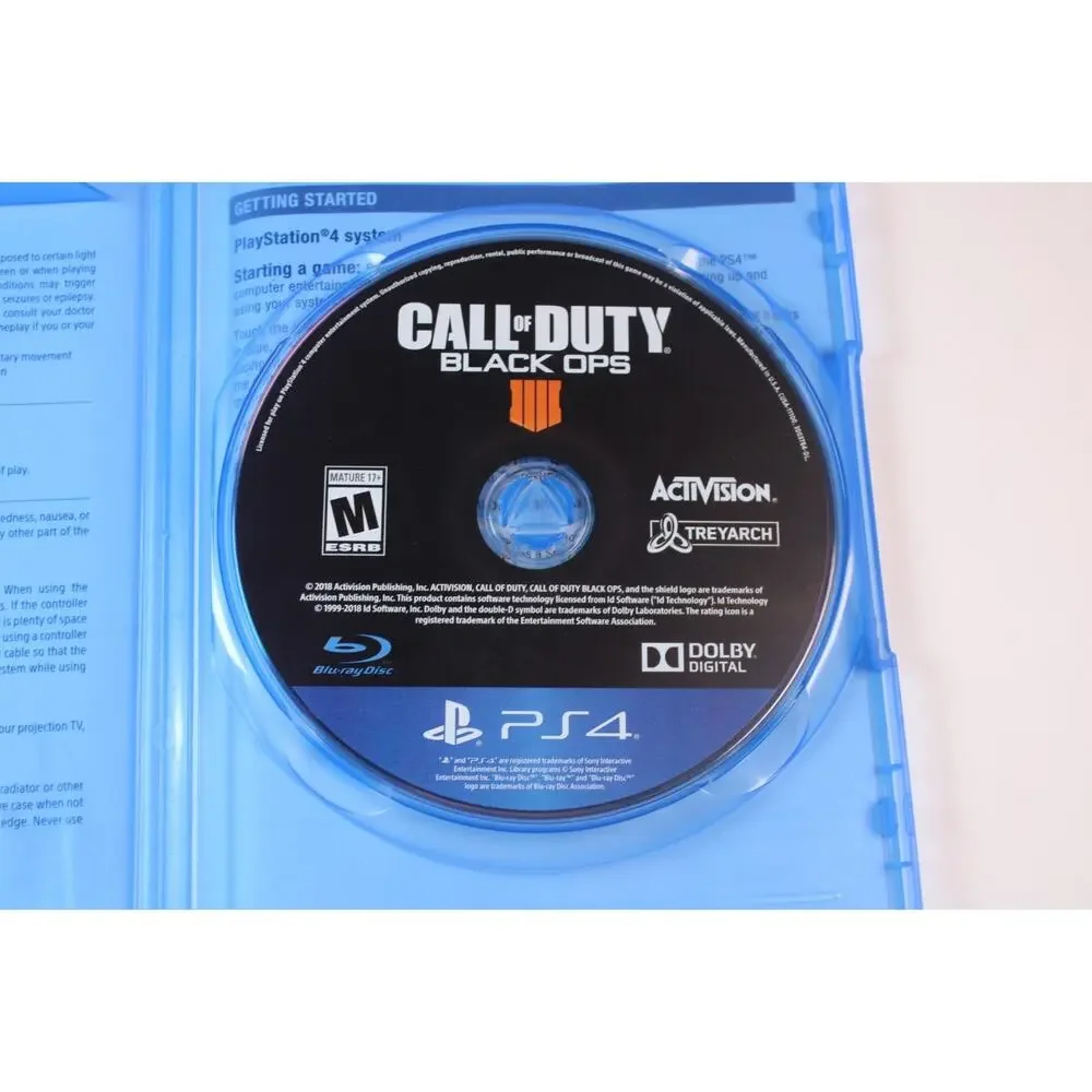 Call Of Duty Black Ops 3 & 4 Bundle/Lot (Sony PlayStation 4, PS4) Tested